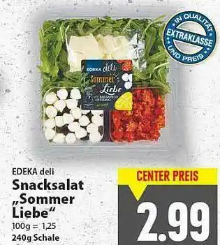 E-Center Edeka Deli Snacksalat „sommer Liebe” Angebot