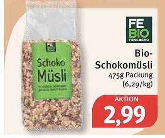 Feneberg Bio schokomüsli Angebot