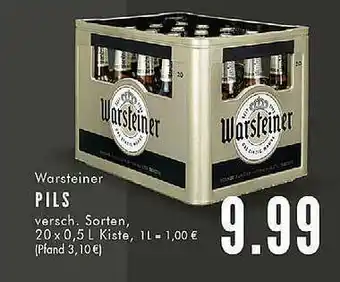 E-Center Warsteiner Pils Angebot