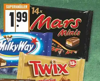 E-Center Mars, Twix, Oder Milky Way Minis Angebot