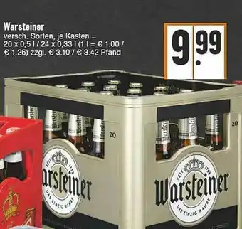 E-Center Warsteiner Angebot