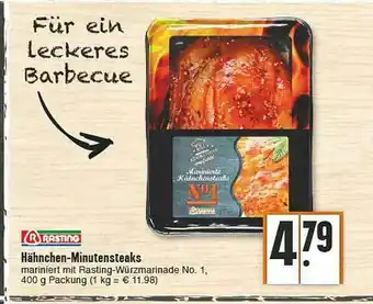 E-Center Rasting Hähnchen-minutensteaks Angebot