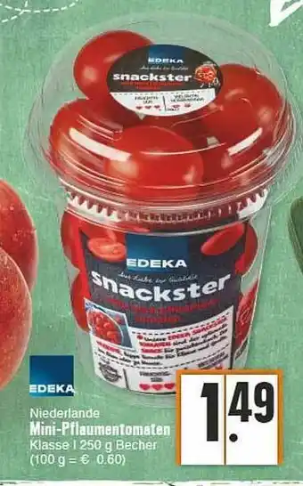 E-Center Edeka Niederlande Mini-pflaumentomaten Angebot