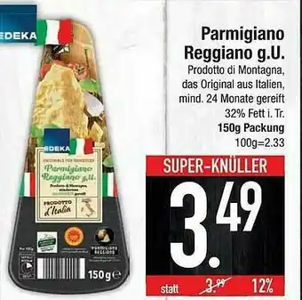 E-Center Edeka Parmigiano Reggiano Gu Angebot