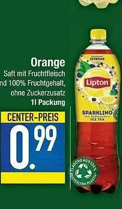 E-Center Orange Lipton Angebot