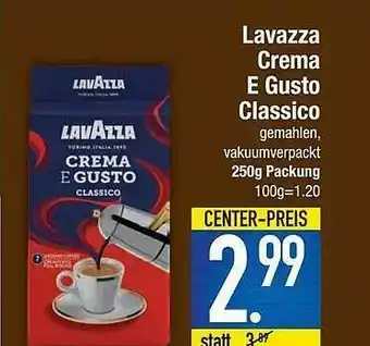 E-Center Lavazza Crema E Gusto Classico Angebot