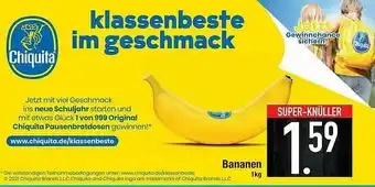 E-Center Bananen Chiquita Angebot