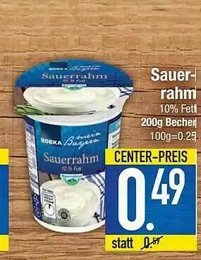 E-Center Sauerrahm Angebot