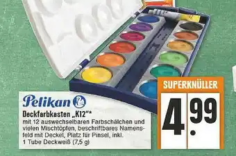 E-Center Pelikan Deckfarbkasten K12 Angebot