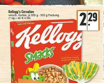 E-Center Kellogg's Cerealien Angebot