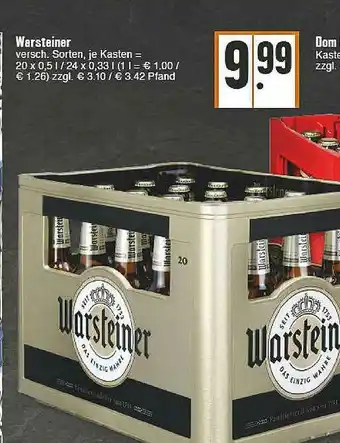 E-Center Warsteiner Angebot