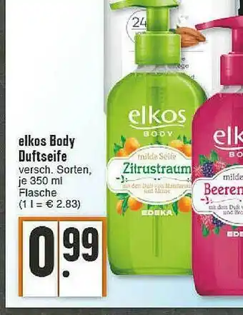 E-Center Elkos Body Duftseife Angebot