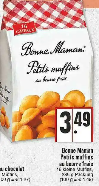 E-Center Bonne Maman Petits Muffins Au Beurre Frais Angebot