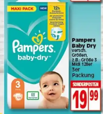 Elli Markt Pampers Baby Dry Angebot