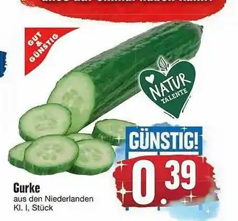 Edeka Gut & Güsntig Gurke Angebot