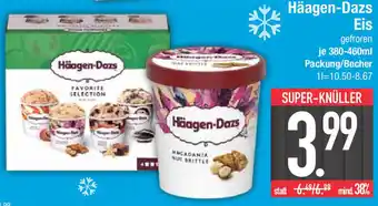 E-Center Häagen Dazs Eis 380-460 ml Packung/Becher Angebot