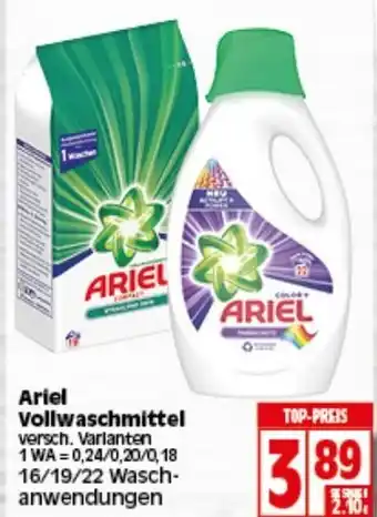 Elli Markt Ariel Vollwaschmittel Angebot