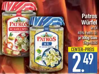 E-Center Patros Würfel 300g Glas Angebot