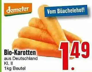 Edeka Demater Bio-karotten Angebot