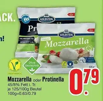 Edeka Mozzarella Oder Protinella Angebot