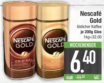 E-Center Nescafé Gold 200 g Glas Angebot