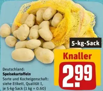 REWE Center Speisekartoffeln 5 kg Sack Angebot