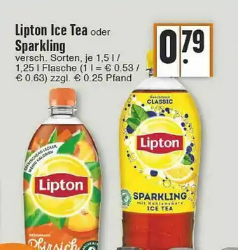 Edeka Lipton Ice Tea Oder Sparkling Angebot