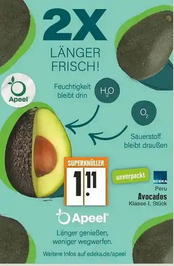 Edeka Edeka Peru Avocados Angebot