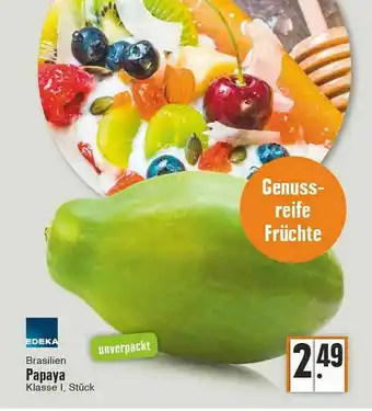 Edeka Edeka Brasilien Papaya Angebot