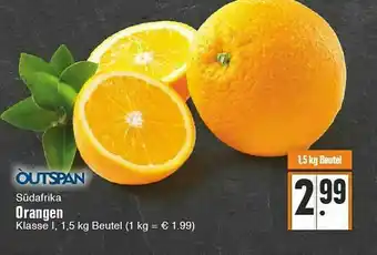 Edeka Outspan Südafrika Orangen Angebot