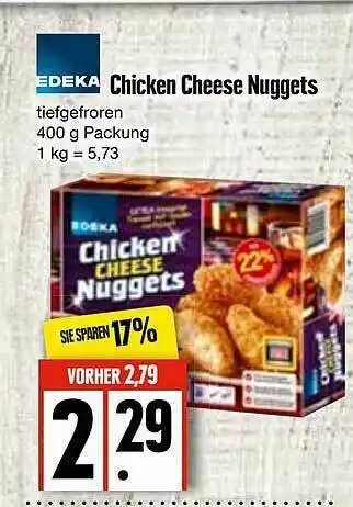 Edeka Edeka Chicken Cheese Nuggets Angebot