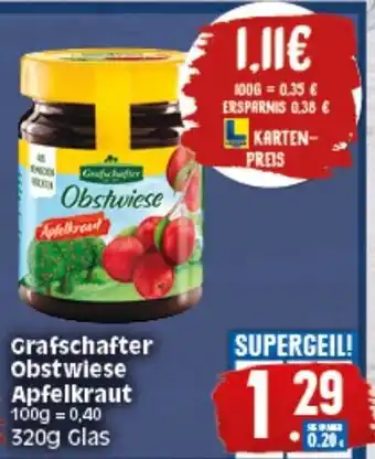 Elli Markt Grafschafter Obstwiese Apfelkraut 320g Angebot