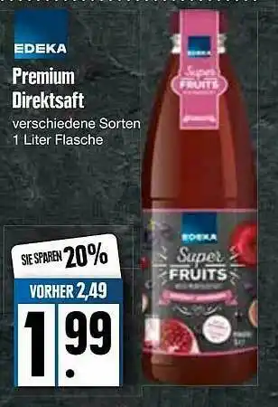 Edeka Edeka Premium Direktsaft Angebot