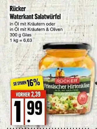 Edeka Rücker Waterkant Salatwürfel Angebot
