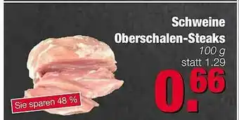 Edeka Scherer Schweine Oberschalen-steaks Angebot