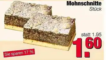 Edeka Scherer Mohnschnitte Angebot