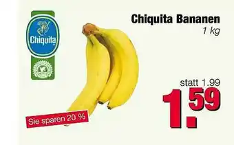 Edeka Scherer Chiquita Bananen Angebot