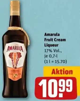 REWE Center Amarula Fruit Cream Liqueur 0,7 L-Fl. Angebot