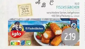 Edeka Struve Iglo Fischstäbchen Angebot