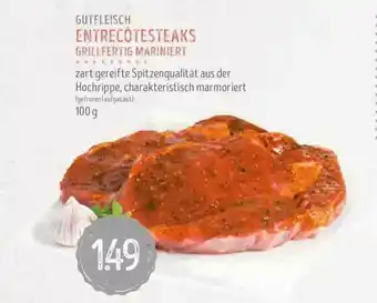 Edeka Struve Gutfleisch Entrecôtesteaks Grillfertig Mariniert Angebot