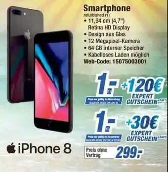 Expert Iphone 8 Smartphone Angebot