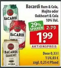 Getränkeland Bacardi Angebot