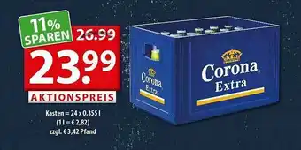 Getränkeland Corona Extra Kasten Angebot