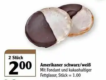 Globus Amerikaner Schwarz-weib Angebot