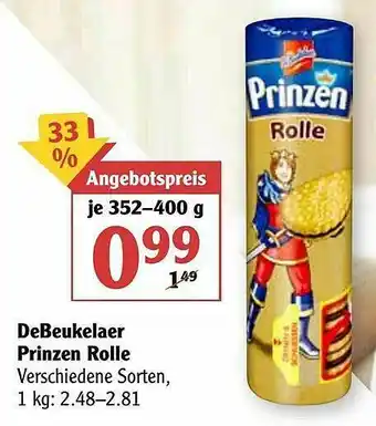 Globus Deßeukelaer Prinzen Rolle Angebot