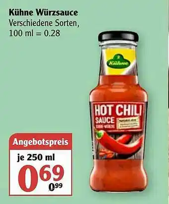 Globus Kühne Würzsauce Angebot