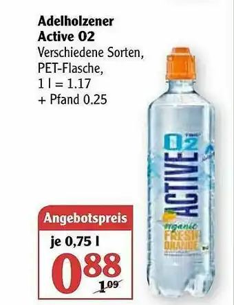 Globus Adelholzener Active 02 Angebot