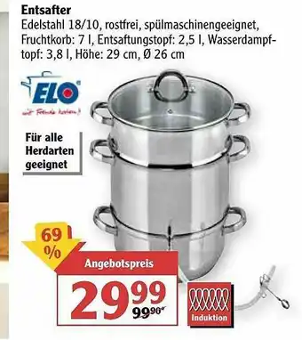 Globus Elo Entsafter Angebot