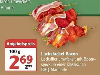 Globus Lachsfackel Bacon Angebot