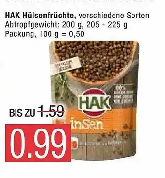 Marktkauf Hak Hülsenfrüchte Angebot